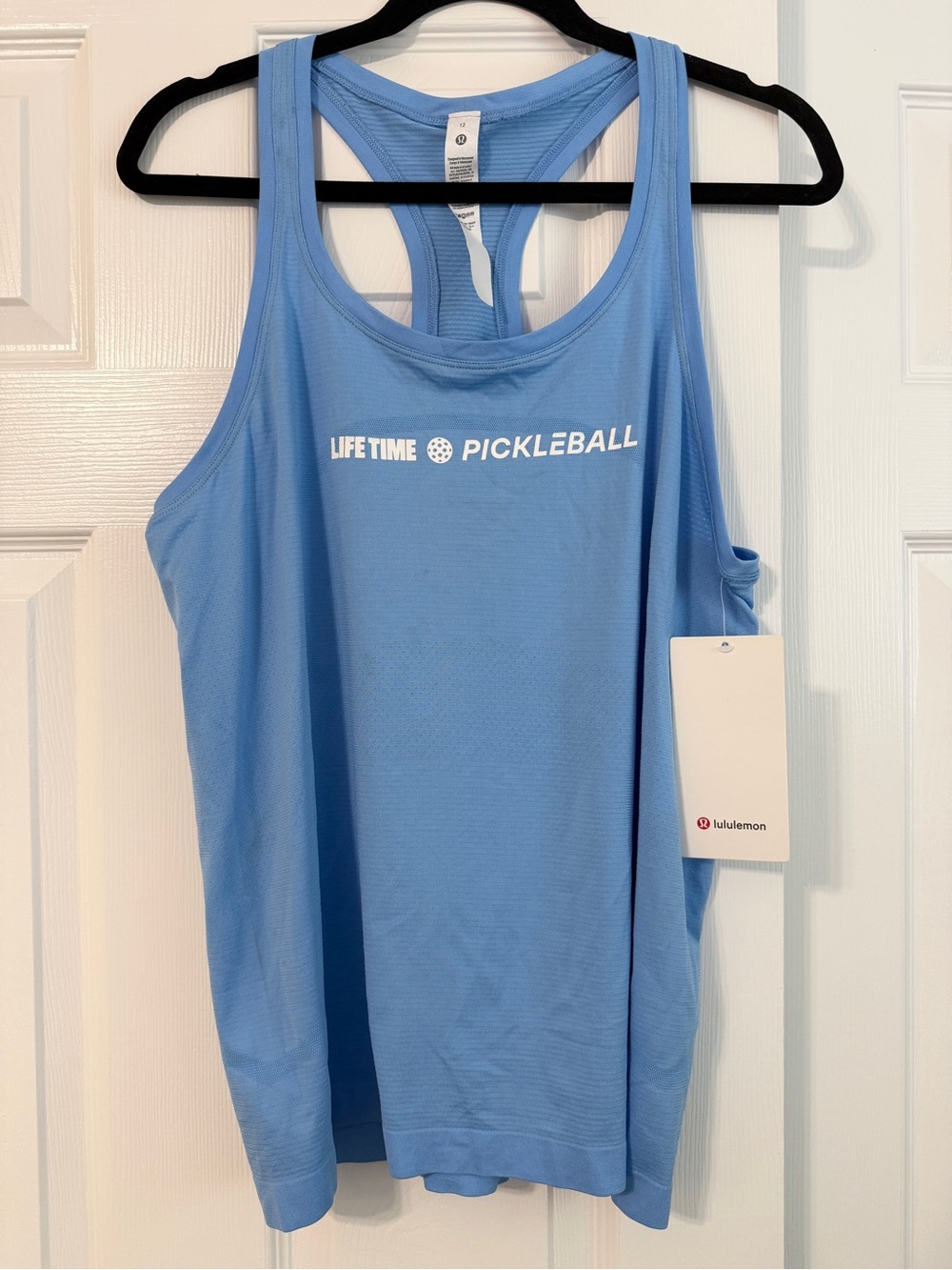 Lululemon Swiftly Tech Racerback Tank 2.0 Life Time Pickleball Size 12